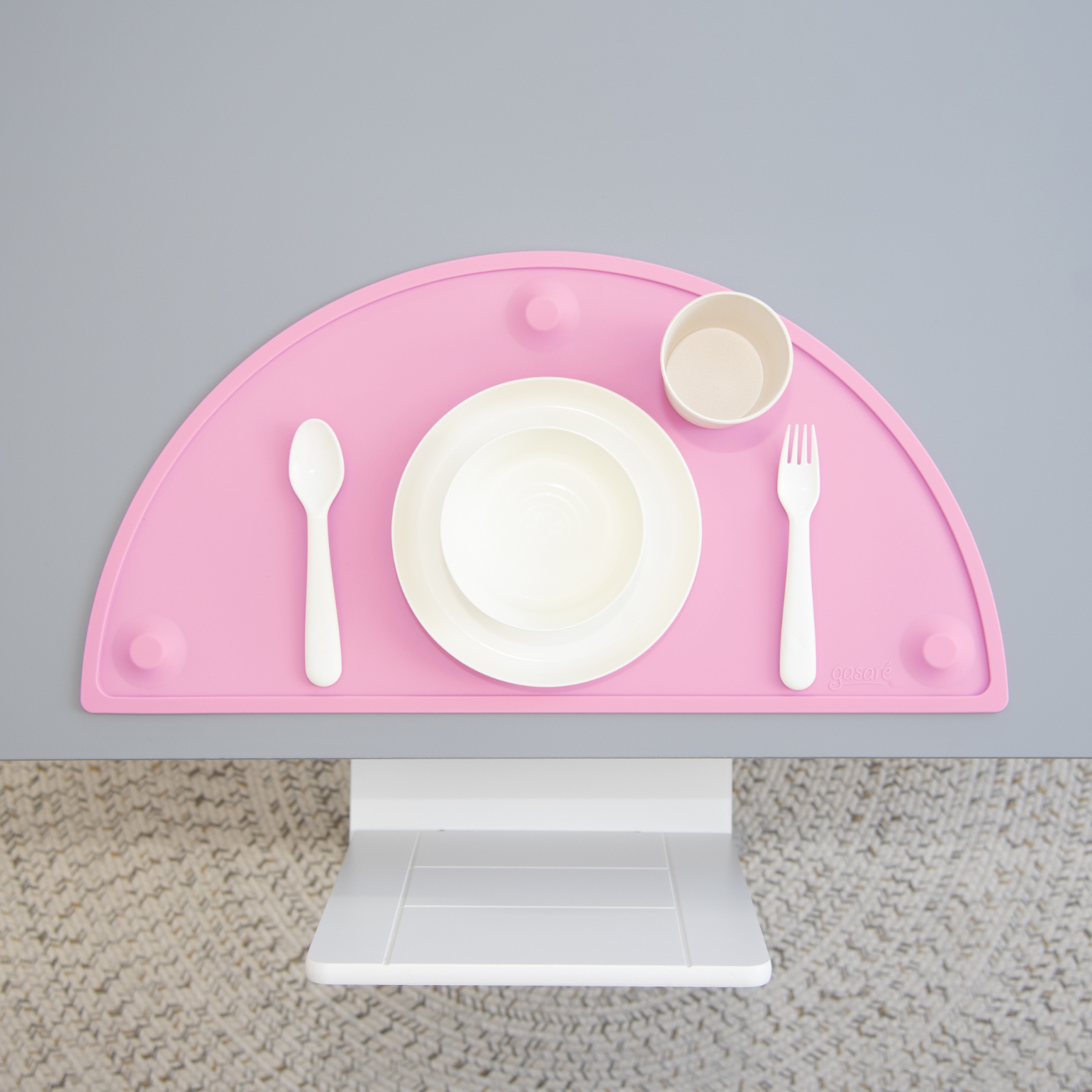 GASARÉ, 20 x 11 Inches, Silicone Placemats for Kids, Suction Cups, Raised Edges - Picture 41 of 73