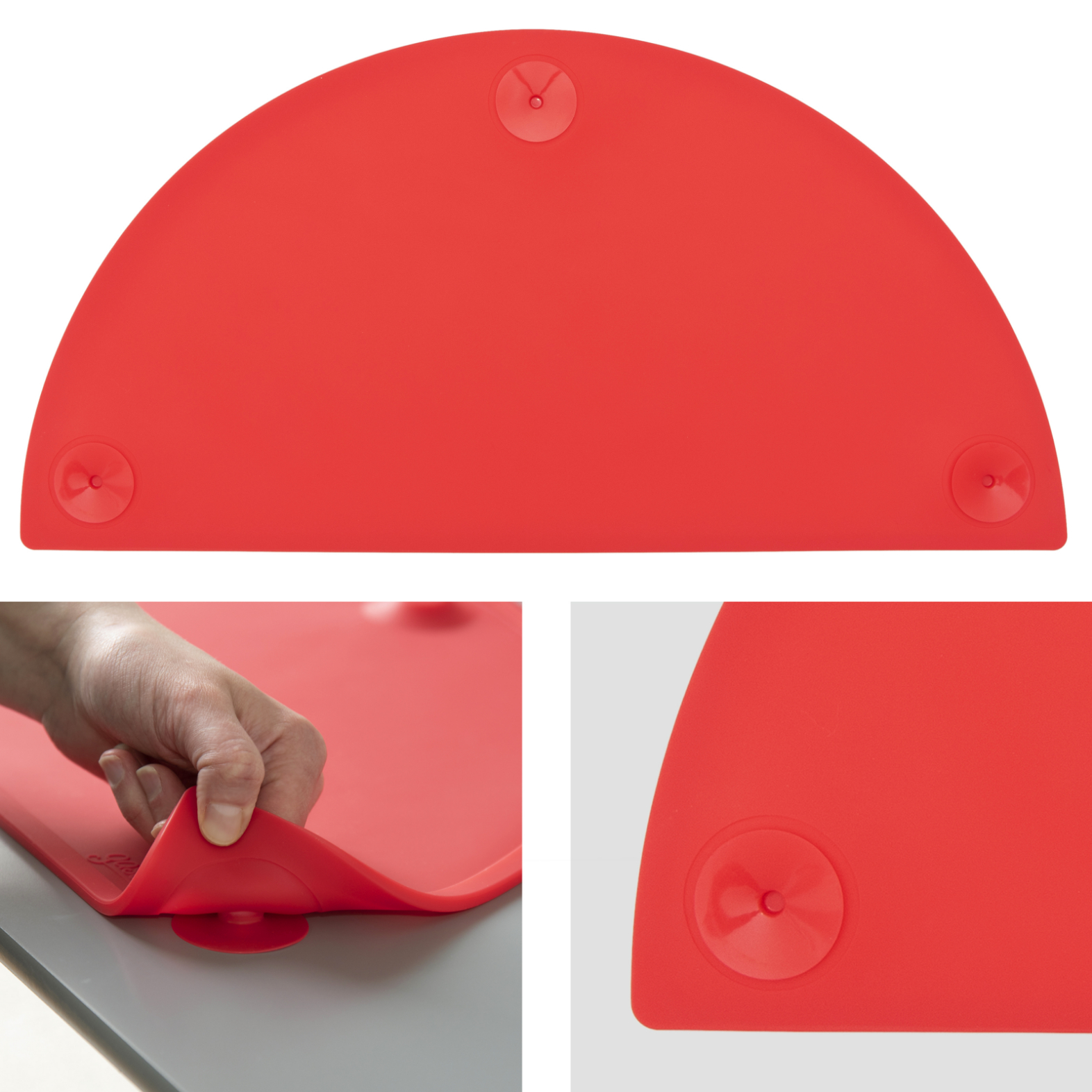 GASARÉ, 20 x 11 Inches, Silicone Placemats for Kids, Suction Cups, Raised Edges - Picture 53 of 73