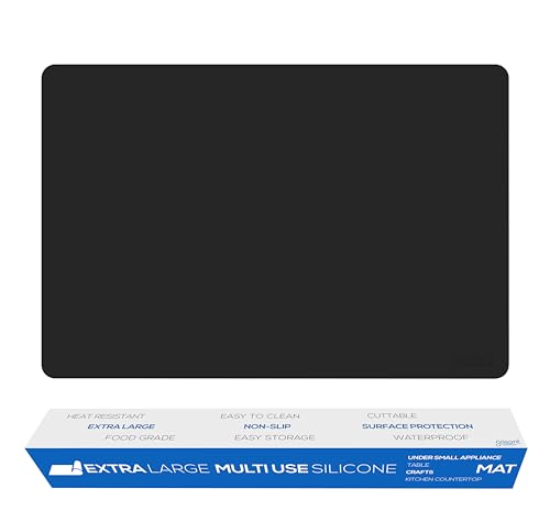 GASARÉ, Extra Large, Thick, Silicone Mats, Heat Resistant, Countertop Protectors