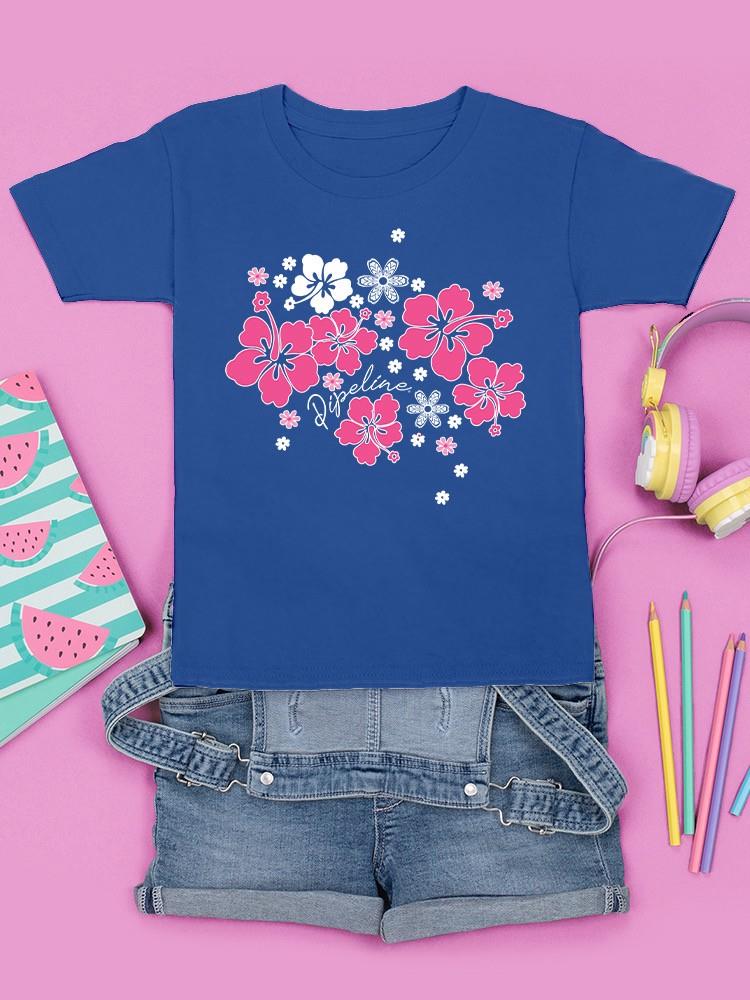 Pipeline Pink Hibiscus Youth Tee - Youth Girls Beach Tee - Bild 13 von 13