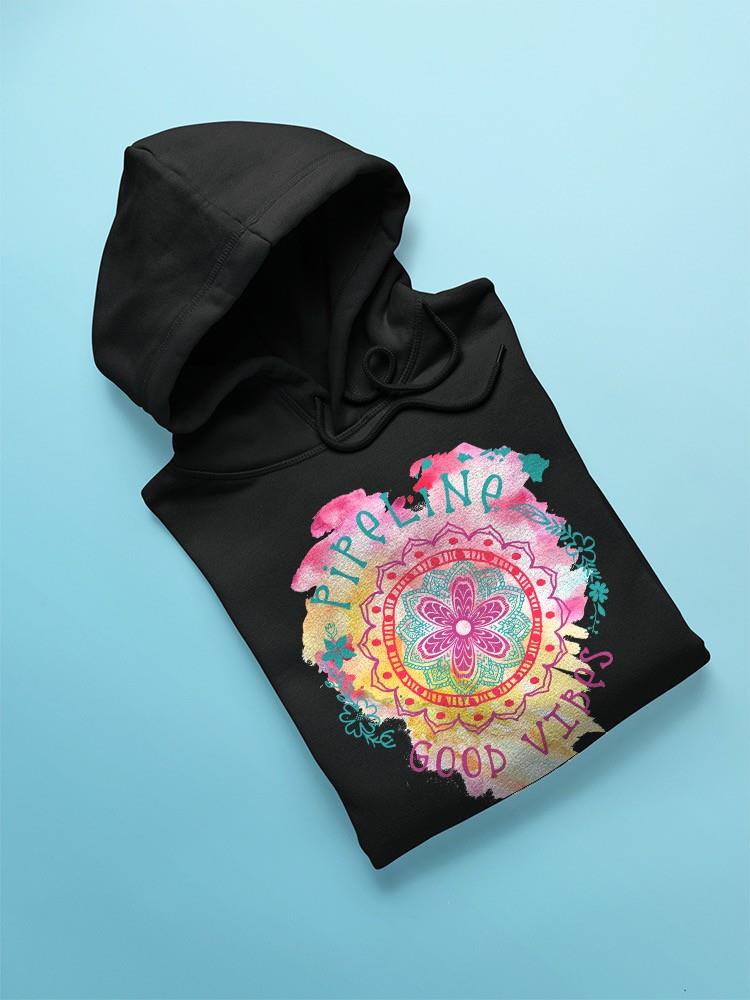 Pipeline Waveflower Good-Vibes Trend - Women's Hoodie - Picture 7 of 22