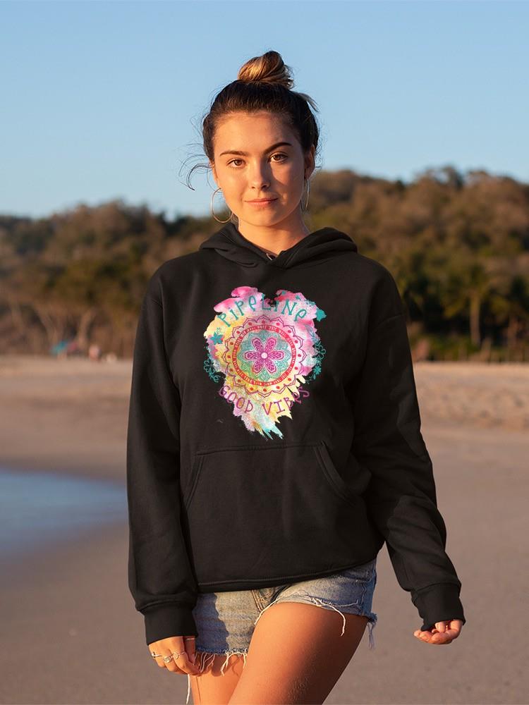 Pipeline Waveflower Good-Vibes Trend - Women's Hoodie - Picture 6 of 22