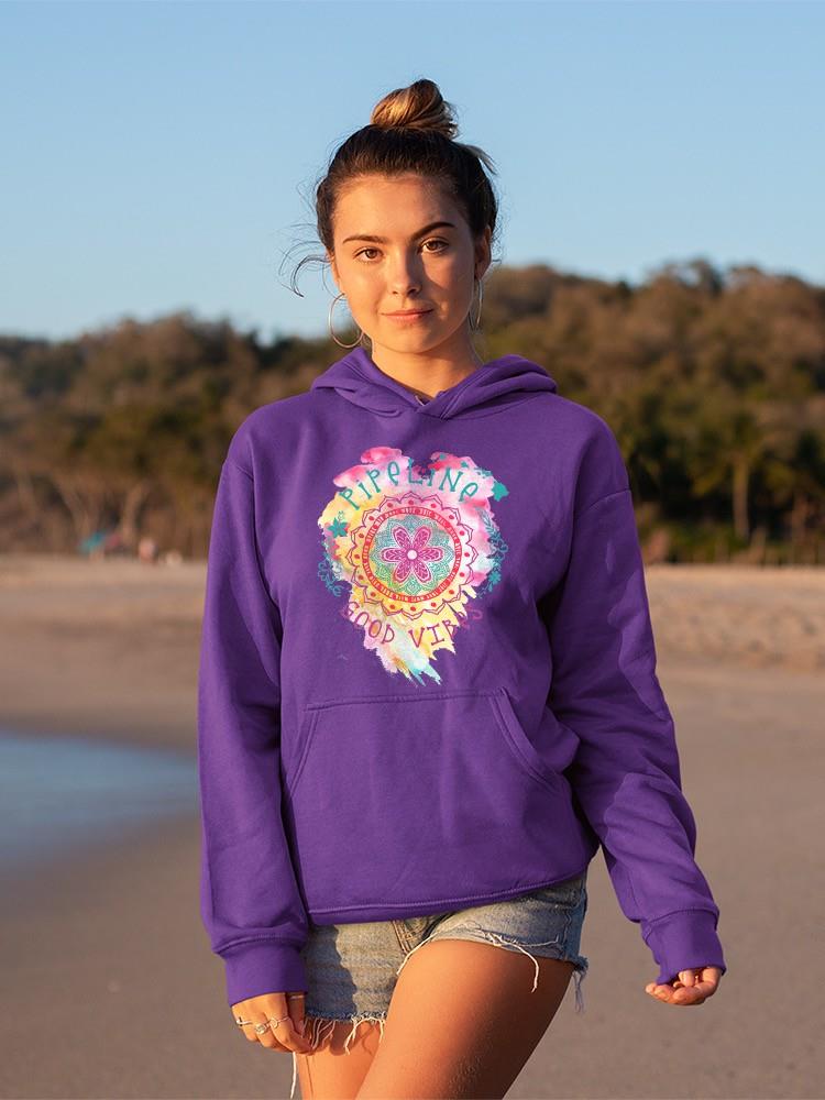Pipeline Waveflower Good-Vibes Trend - Women's Hoodie - Picture 9 of 22