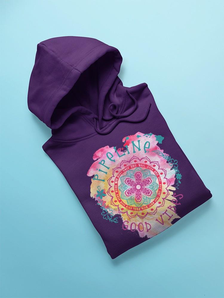 Pipeline Waveflower Good-Vibes Trend - Women's Hoodie - Picture 10 of 22