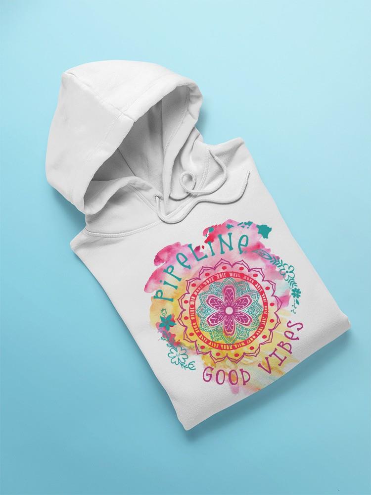 Pipeline Waveflower Good-Vibes Trend - Women's Hoodie - Picture 13 of 22