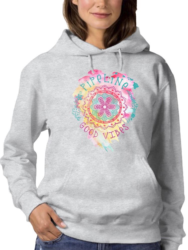 Pipeline Waveflower Good-Vibes Trend - Women's Hoodie - Picture 14 of 22