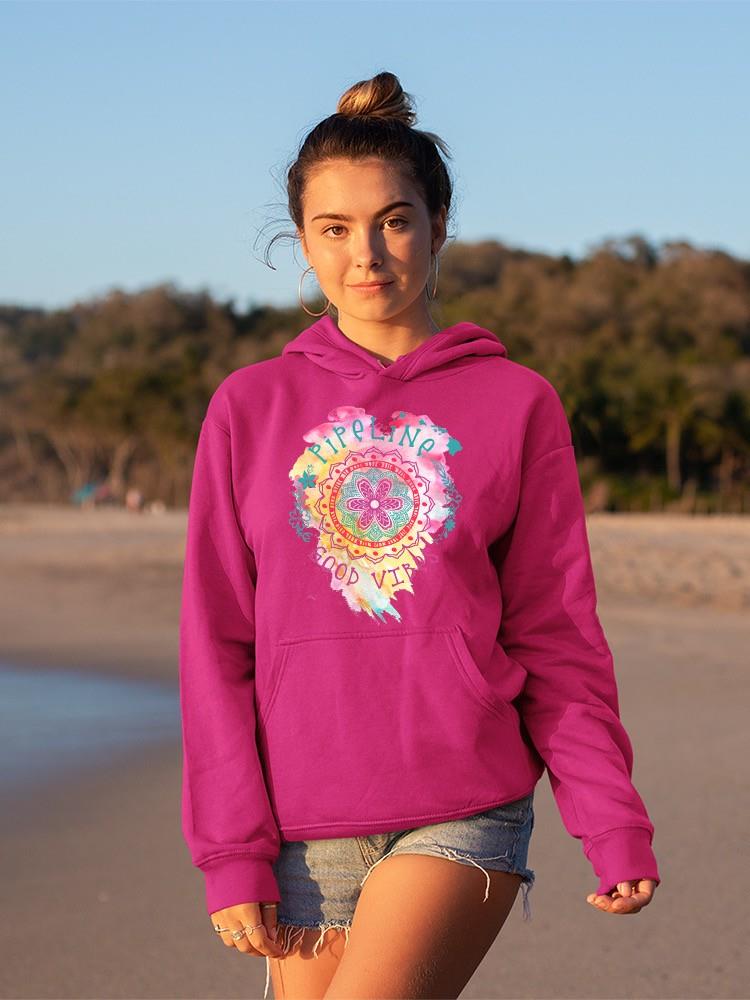 Pipeline Waveflower Good-Vibes Trend - Women's Hoodie - Picture 21 of 22
