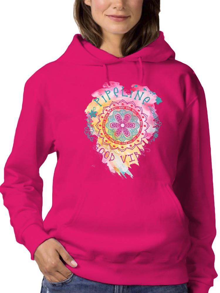 Pipeline Waveflower Good-Vibes Trend - Women's Hoodie - Picture 20 of 22