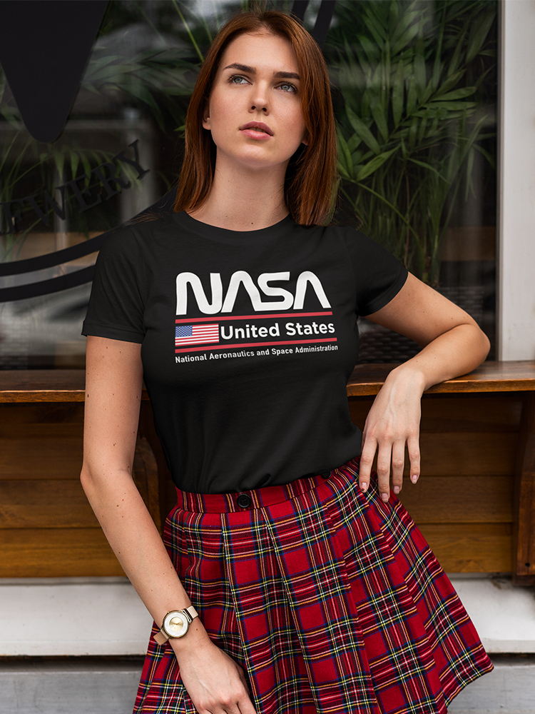 Nasa United States - Damen T-Shirt - Bild 5 von 7