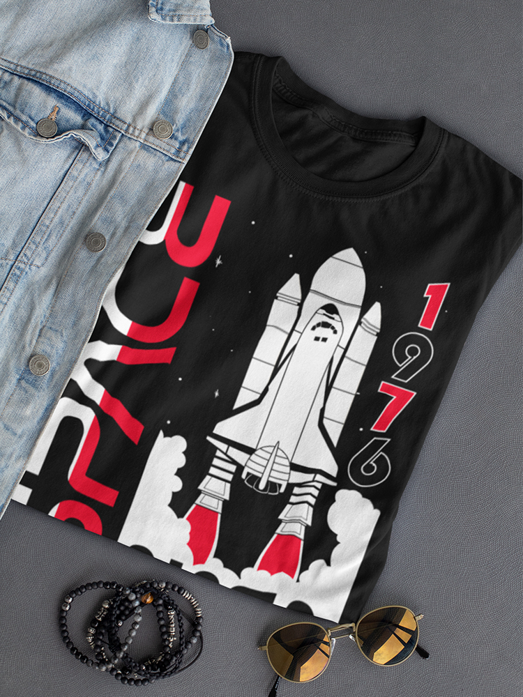 Licencia Oficial NASA Space Rocket - Camiseta para Mujer - Imagen 5 de 7