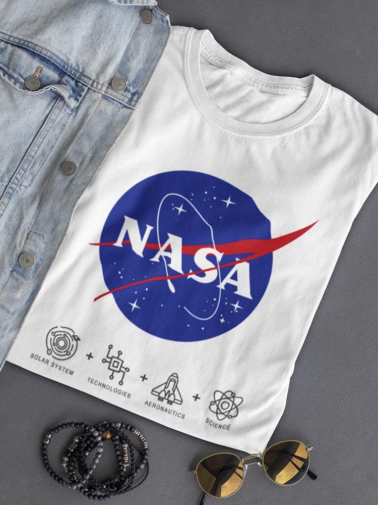 Officially Licensed NASA U.S.A Components - Women's T-shirt - Picture 5 of 7