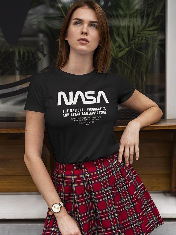 Licencia Oficial NASA Estados Unidos 1958 - Camiseta Mujer - Imagen 7 de 7