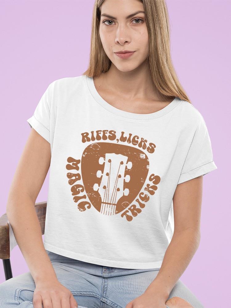 Rock 'N Roll Country Soul Crop Tee Damen weiß - Bild 5 von 6