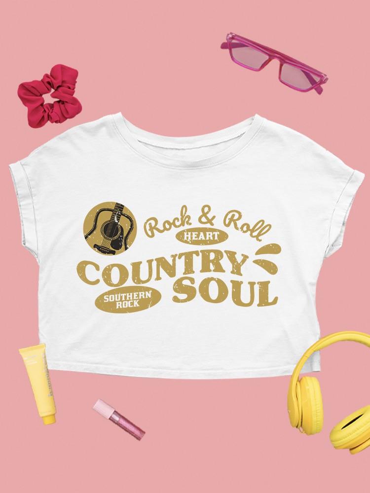Camiseta corta para guitarra Music Saves Us blanca para mujer - Imagen 6 de 6