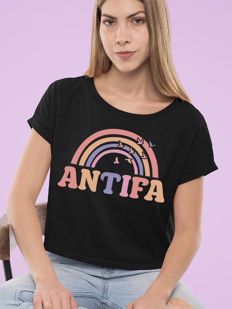Classic Rock And Roll Guitar Tee Crop Tee Damen schwarz - Bild 5 von 6