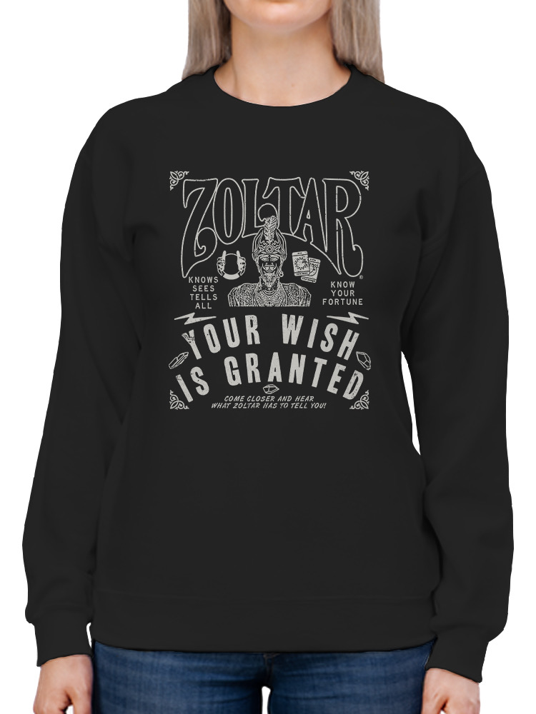 Offiziell lizenziertes Zoltar Your Wish Is Granted - Damen Sweatshirt - Bild 5 von 13