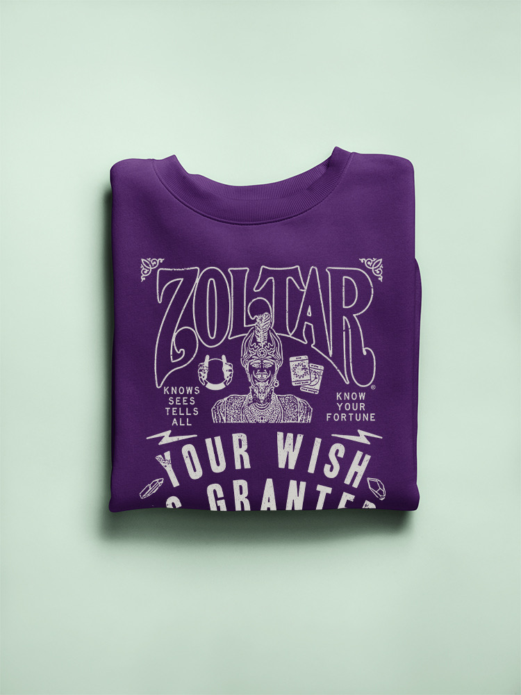 Offiziell lizenziertes Zoltar Your Wish Is Granted - Damen Sweatshirt - Bild 10 von 13