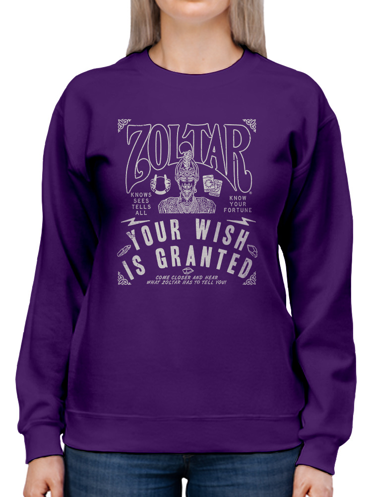 Offiziell lizenziertes Zoltar Your Wish Is Granted - Damen Sweatshirt - Bild 8 von 13