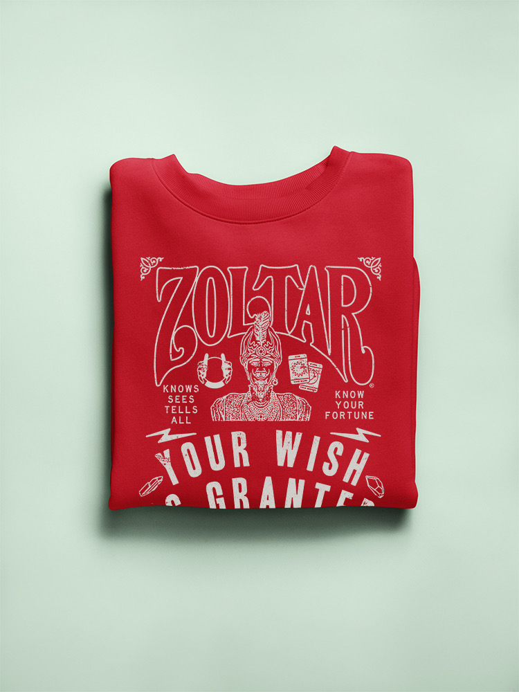 Offiziell lizenziertes Zoltar Your Wish Is Granted - Damen Sweatshirt - Bild 13 von 13