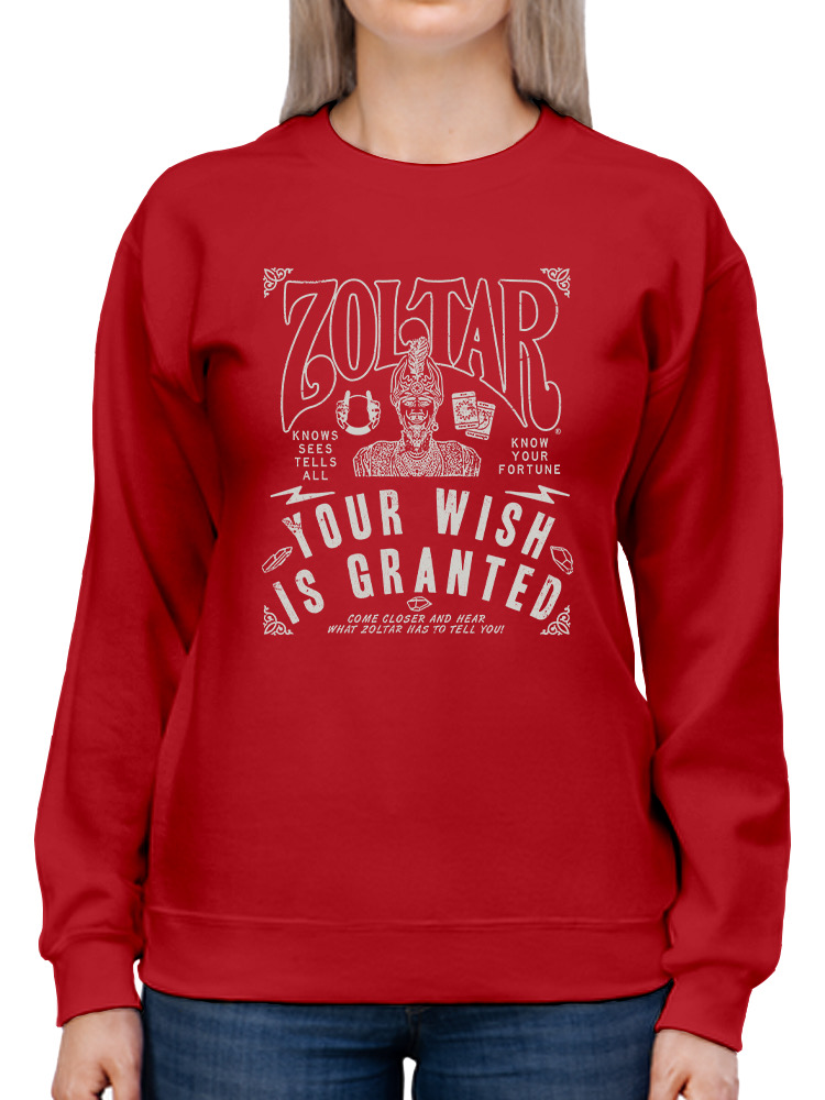 Offiziell lizenziertes Zoltar Your Wish Is Granted - Damen Sweatshirt - Bild 11 von 13