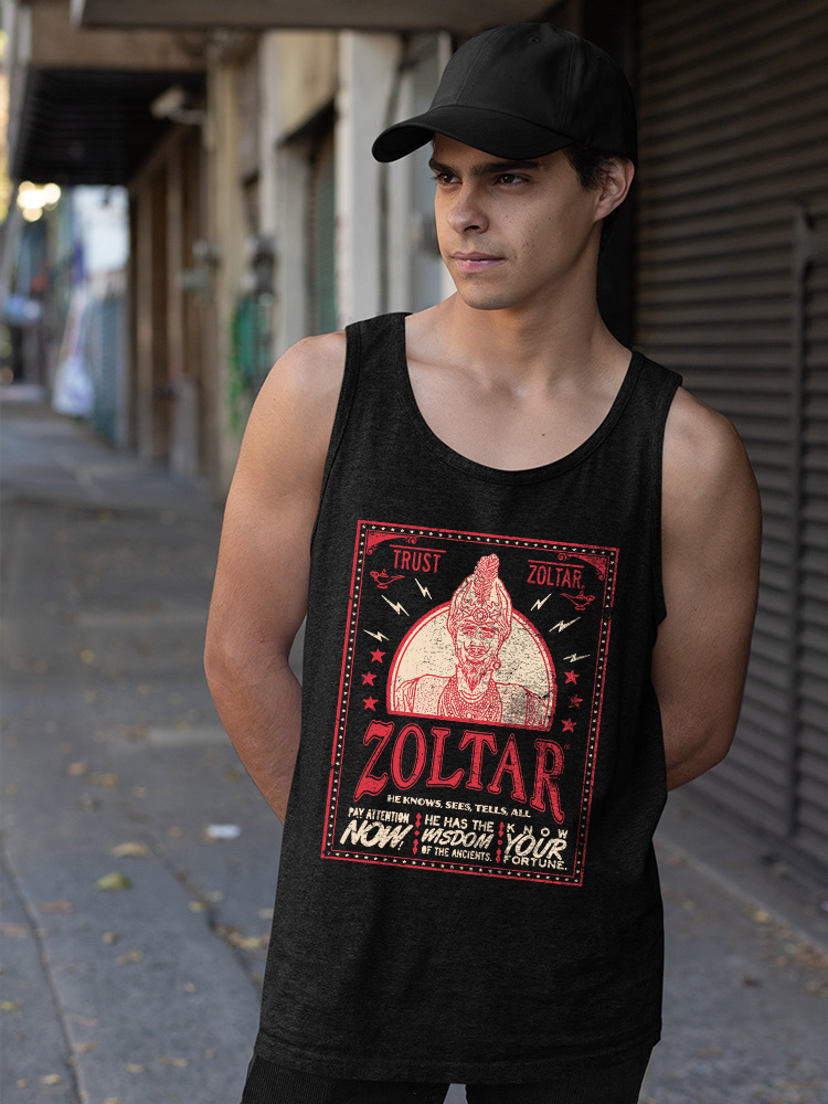 Camiseta sin mangas Trust Zoltar - Has Fortune Wisdom para hombre - Imagen 2 de 32