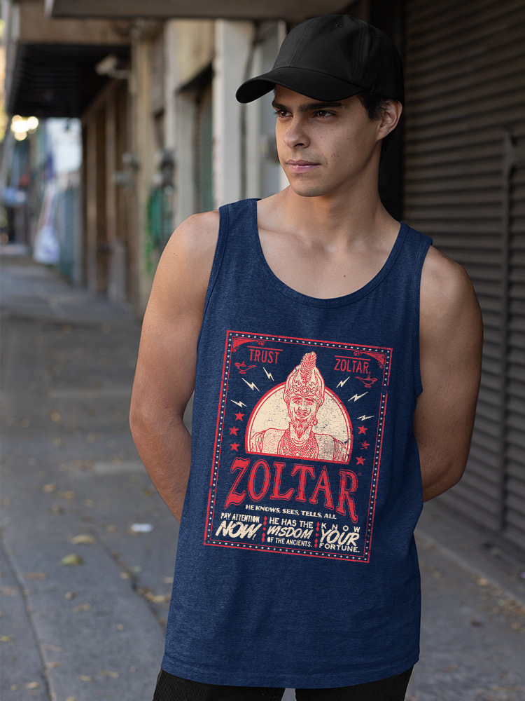 Camiseta sin mangas Trust Zoltar - Has Fortune Wisdom para hombre - Imagen 16 de 32
