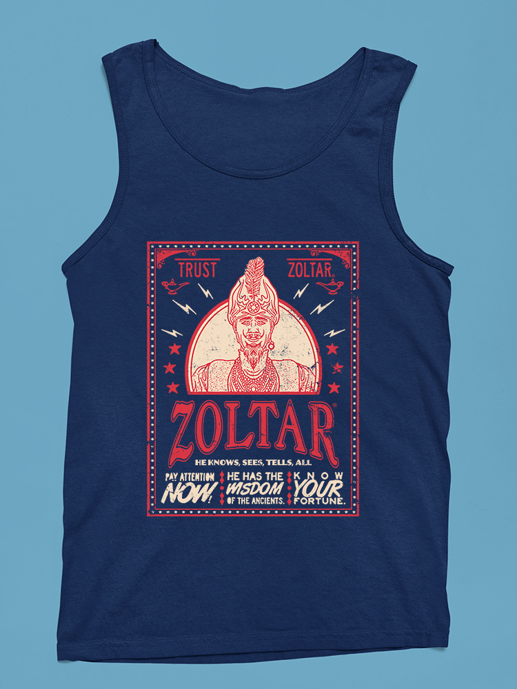 Camiseta sin mangas Trust Zoltar - Has Fortune Wisdom para hombre - Imagen 17 de 32