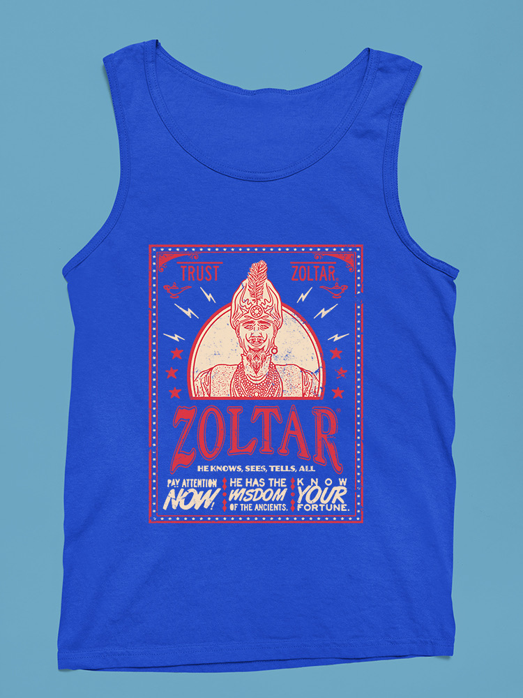 Camiseta sin mangas Trust Zoltar - Has Fortune Wisdom para hombre - Imagen 26 de 32
