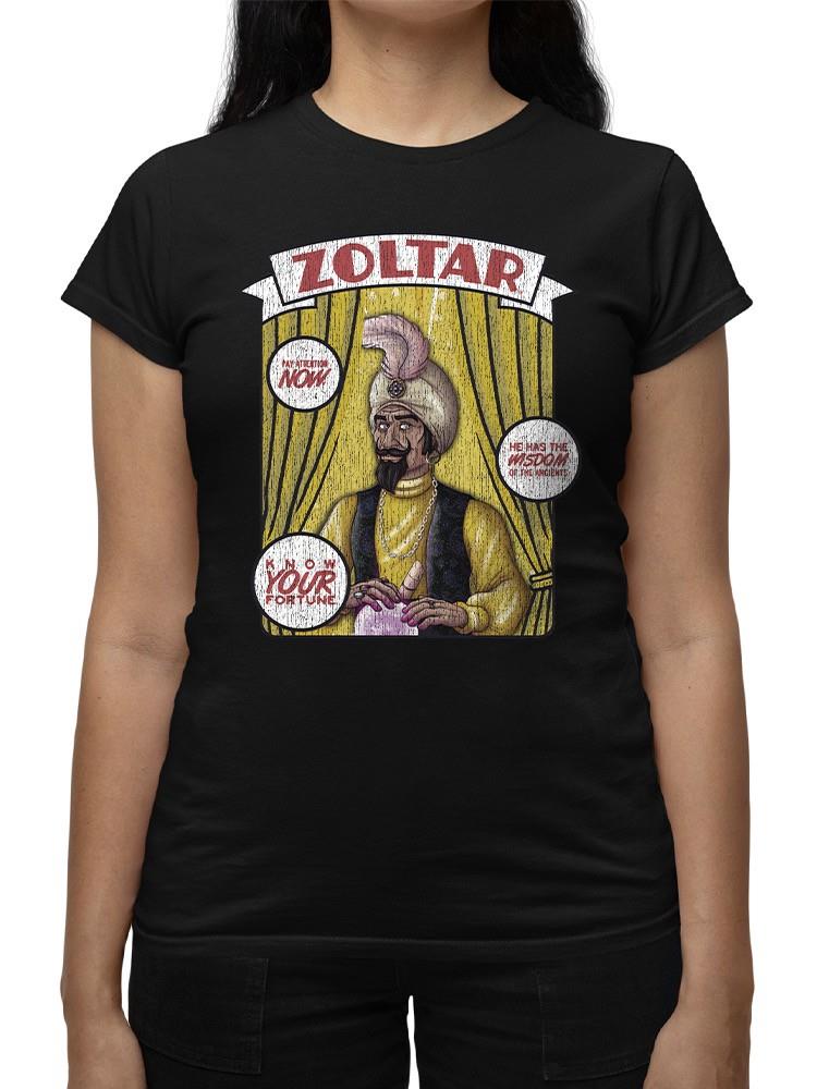 Camiseta gráfica Fortune Teller, camiseta Zoltar para mujer - Imagen 2 de 5