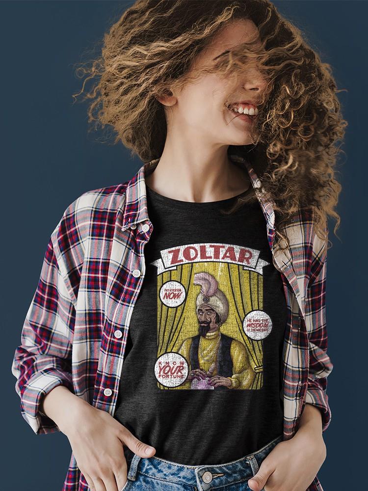 Camiseta gráfica Fortune Teller, camiseta Zoltar para mujer - Imagen 3 de 5