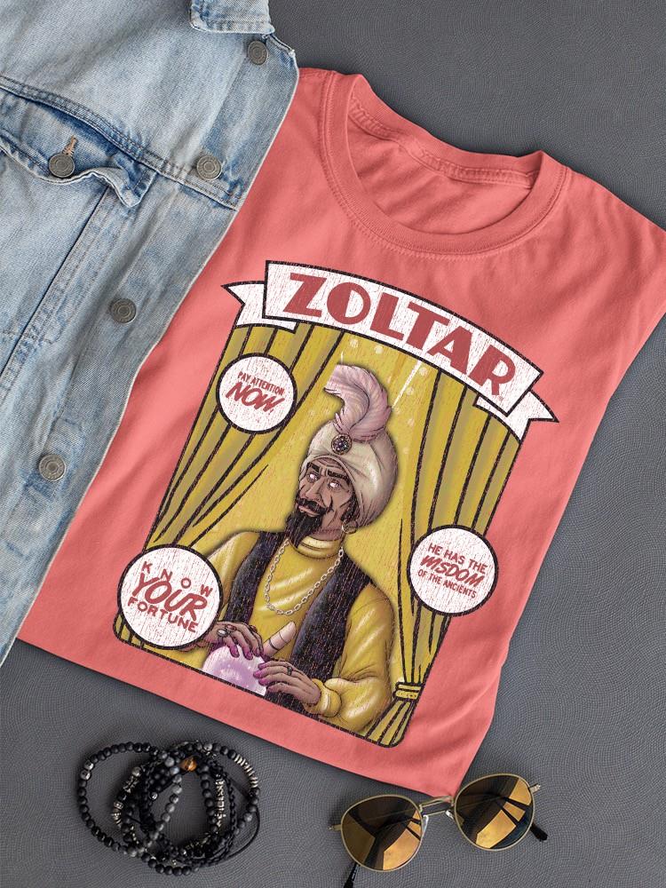 Fortune Teller Graphic Tee, Zoltar T-Shirt Farbe Damen - Bild 6 von 7