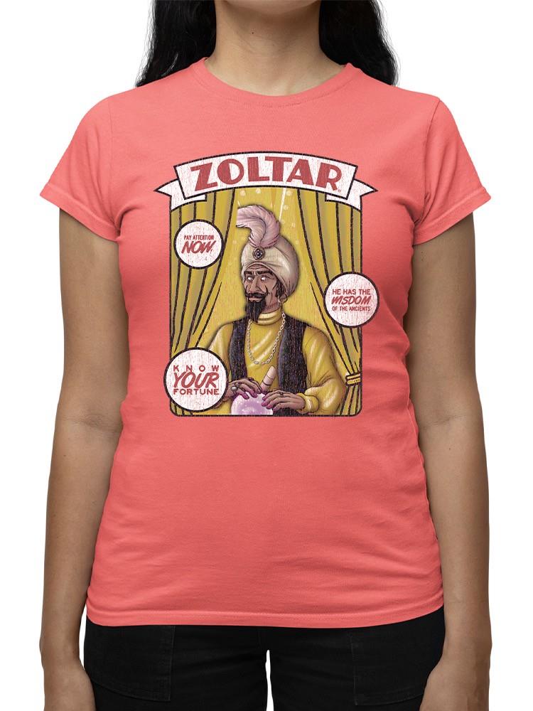 Fortune Teller Graphic Tee, Zoltar T-Shirt Farbe Damen - Bild 4 von 7