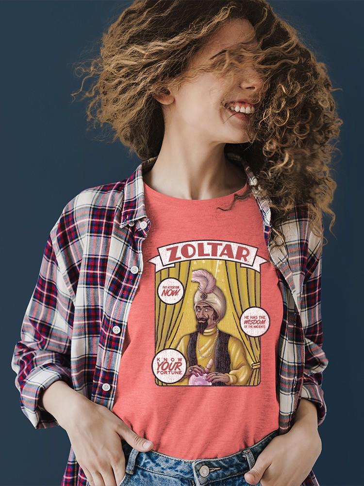 Fortune Teller Graphic Tee, Zoltar T-Shirt Farbe Damen - Bild 5 von 7