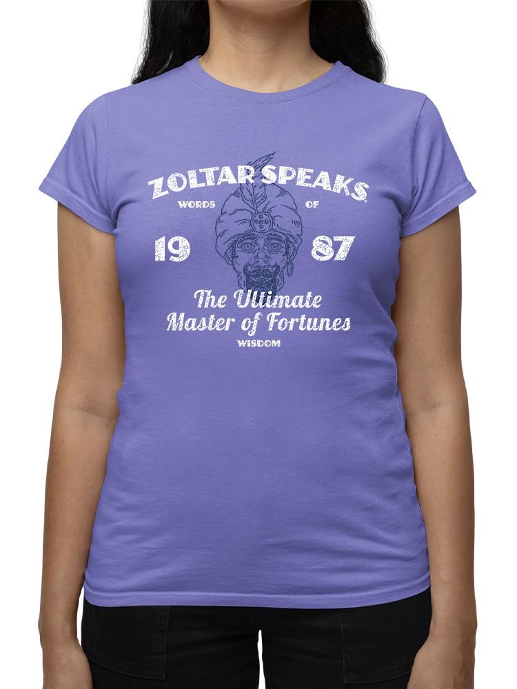 Zoltar Speaks - The Ultimate Master Of Fortunes T-shirt Color Women's - Picture 4 of 7