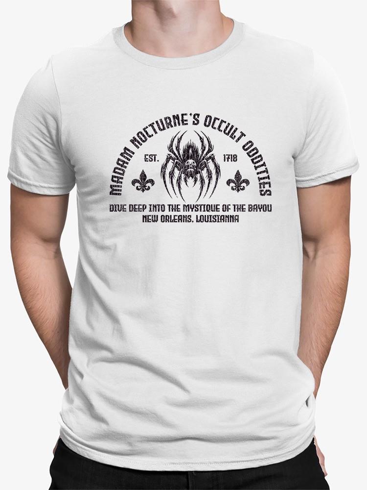 Occult Oddities Bayou Spider Graphic - Men's T-shirt - Picture 4 of 11