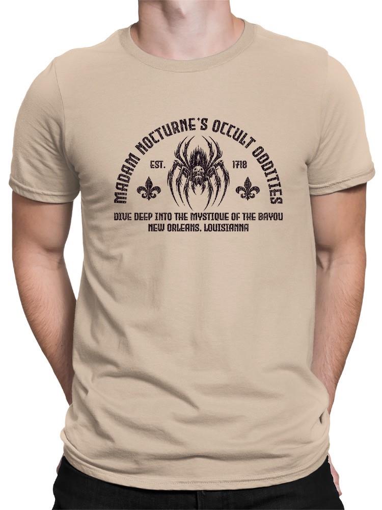 Occult Oddities Bayou Spider Graphic - Men's T-shirt - Picture 6 of 11