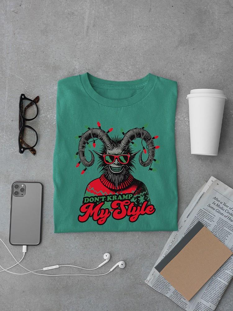 Don't Kramp My Style Suéter Humor Oscuro Navidad Hombre Camiseta - Imagen 7 de 13