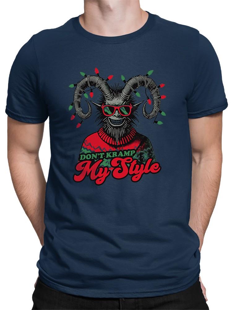 Don't Kramp My Style Suéter Humor Oscuro Navidad Hombre Camiseta - Imagen 8 de 13