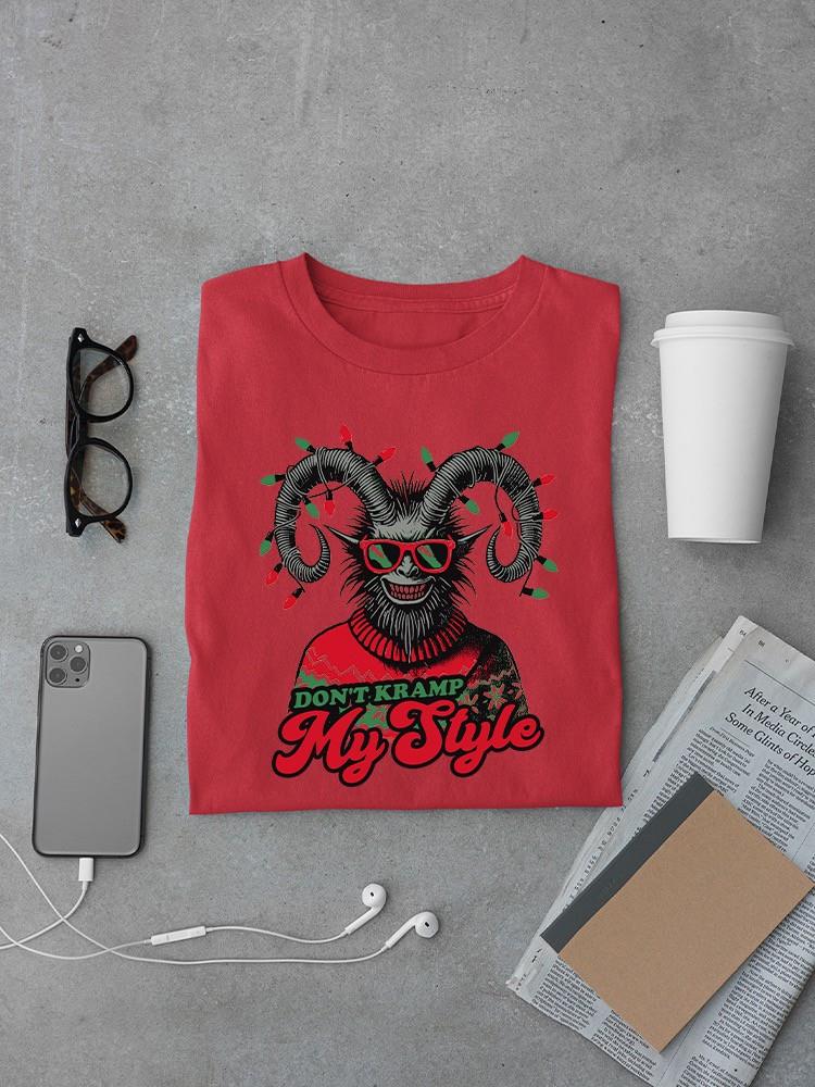 Don't Kramp My Style Suéter Humor Oscuro Navidad Hombre Camiseta - Imagen 13 de 13