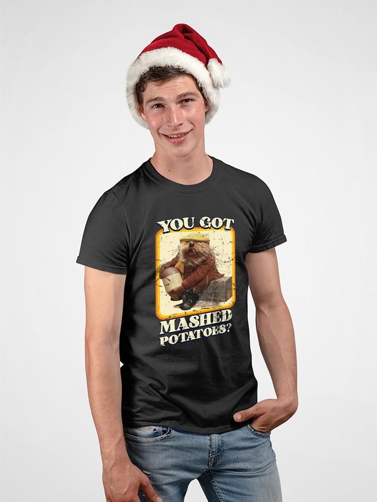 Funny Mashed Potatoes Vintage Graphic T-shirt Men's - Picture 6 of 19