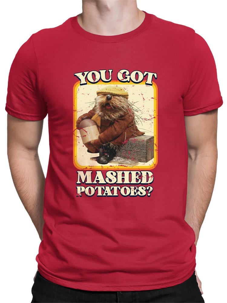 Funny Mashed Potatoes Vintage Graphic T-shirt Men's - Picture 11 of 19