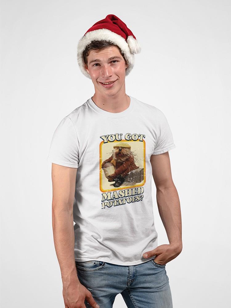 Funny Mashed Potatoes Vintage Graphic T-shirt Men's - Picture 15 of 19