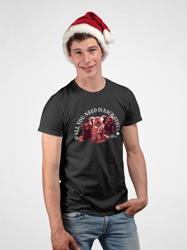 All You Need Is Each Other Nostalgic Holiday T-shirt Men's