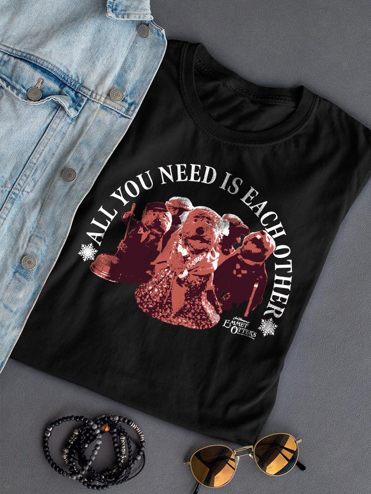 All You Need Is Each Other Nostalgic Holiday Women's T-shirt