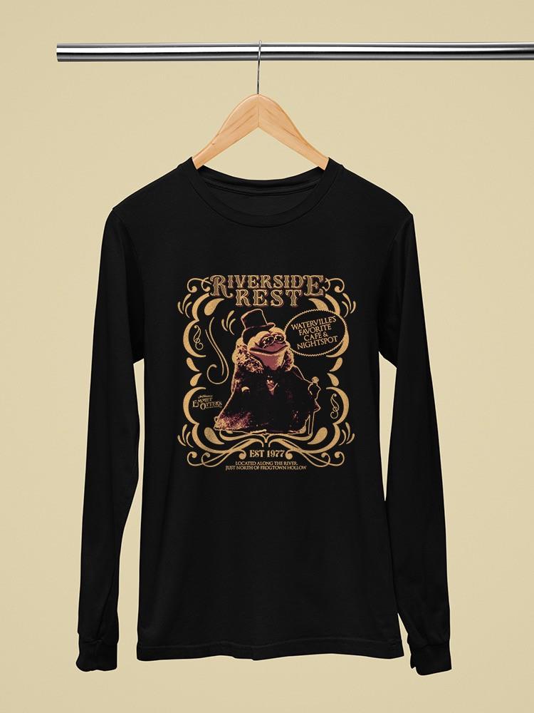 Riverside Rest Vintage Christmas Women's Long Sleeve - Picture 7 of 10