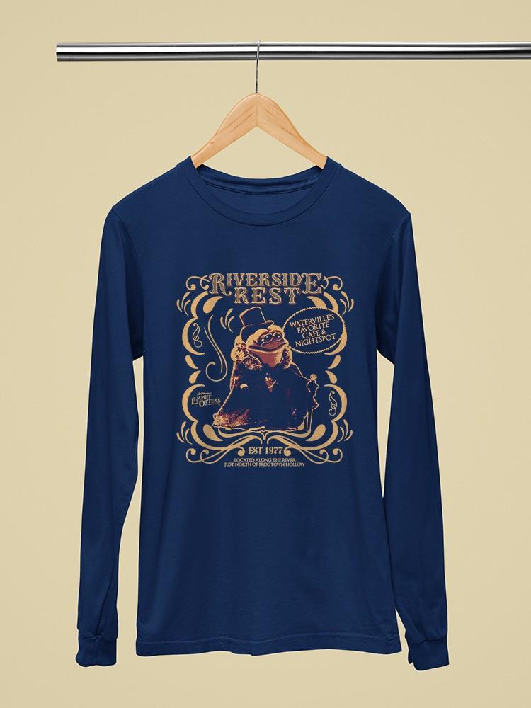 Riverside Rest Vintage Christmas Women's Long Sleeve - Picture 10 of 10