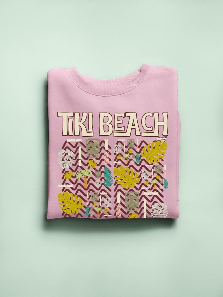 Tiki-Beach Hawaiian Vacation Vibes Graphic Women's Sweatshirt - Picture 22 of 22