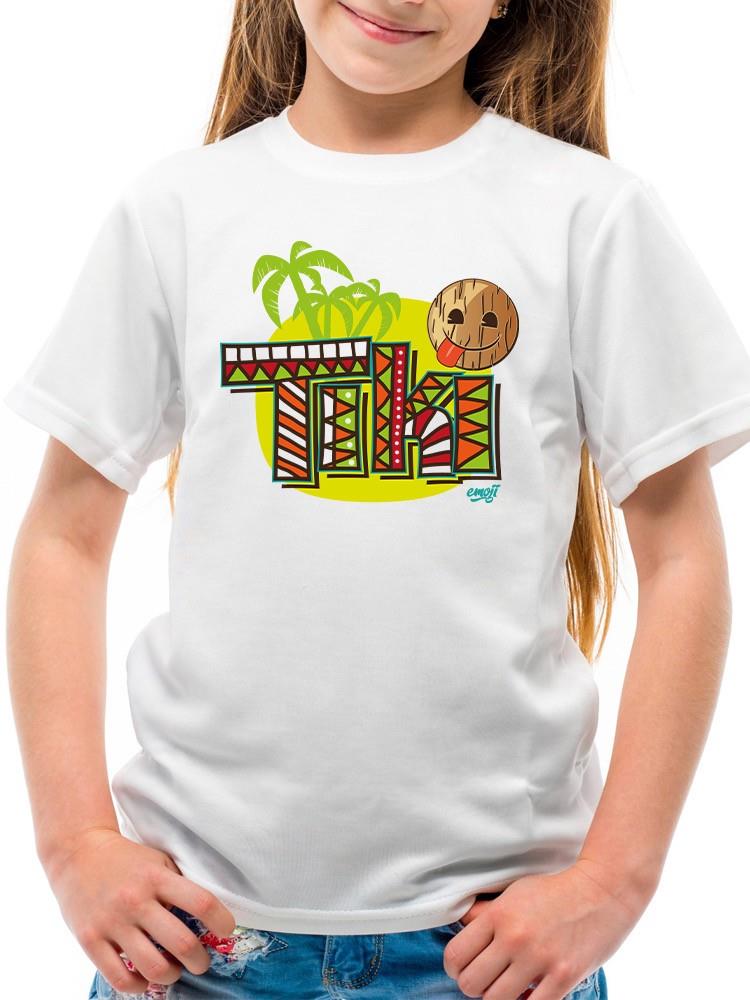 Tiki-Style Hawaiian Luau Party Graphic T-shirt - Picture 5 of 10