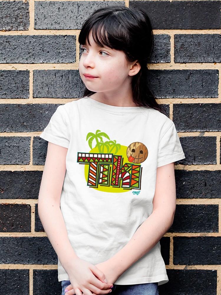Tiki-Style Hawaiian Luau Party Graphic T-shirt - Picture 6 of 10