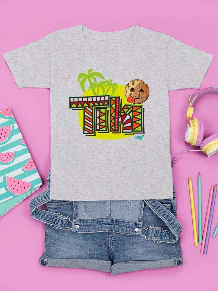 Tiki-Style Hawaiian Luau Party Graphic T-shirt - Picture 10 of 10